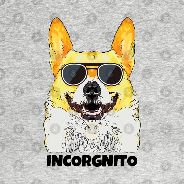 Funny Incorgnito Welsh Corgi by ardp13